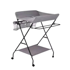 Multi-Function Baby Diaper Changing Table – Foldable & Portable Nursery Organizer with Safety Features | Adjustable Height & Storage