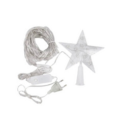 193-LED USB Star Topper Fairy Lights – 9x2m Christmas Tree Lights with Remote & 8 Modes – Indoor/Outdoor Warm White Lighting