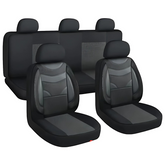 5-Piece Universal Comfortable Polyester Cotton Car Seat Covers – Stylish Protection and Premium Comfort (68253-7)