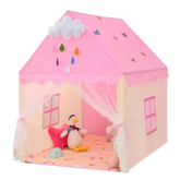 Cute Princess Castle Tent – Portable Indoor & Outdoor Teepee Playhouse for Kids