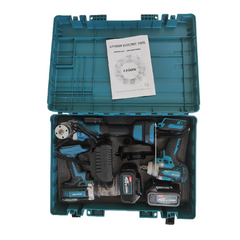 3-in-1 Cordless Power Combo Kit – Impact Wrench, Electric Drill & Angle Grinder | 68V, 6.0Ah Battery, Variable Speed