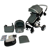 3-in-1 Baby Stroller with Car Seat – Luxury Travel System for Newborns & Toddlers