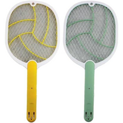 Rechargeable Insect Killer Bat with Base – Mosquito & Fly Zapper Racket (54x22cm & 46x21cm, Multicolor, with Light/No Light Options)