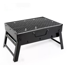 🛒 Portable Foldable BBQ Braai Grill – Compact Charcoal Grill for Picnics, Camping & Backyard Braais
