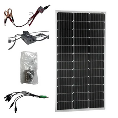 Q-V12 15W Portable Solar Panel Charger | Multi-Device Charging for Outdoor & Emergency Use