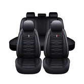 5-Piece Universal Comfortable Leather Car Seat Covers – Stylish Protection and Premium Comfort (68253-59)