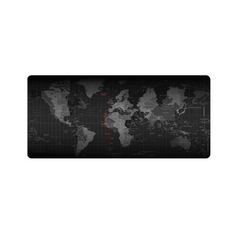 World Map Large Gaming Mouse Pad – Extended XXL Desk Mat with Non-Slip Base & Ultra-Soft Surface (90x40cm)