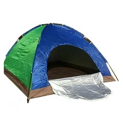One-Minute Pop-Up Tent for 3-4 People – Quick Setup, Waterproof & Lightweight for Camping & Outdoor Adventures