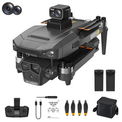 P20 4K GPS Drone with Laser Obstacle Avoidance – Brushless Quadcopter with Dual Batteries, 50x Zoom, and HD Aerial Camera