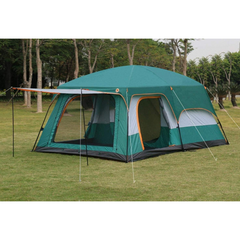 Camel Ultralarge 6-12 Person Double Layer Family Camping Tent – Spacious, Waterproof & UV-Protected Outdoor Shelter