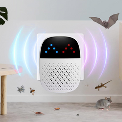 AI Ultrasonic Mouse Repellent Plug-In – Intelligent Pest Control for Mice, Rats, Insects & More | 1000m³ Coverage