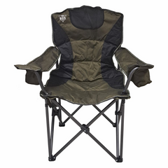 Luxury Camping Chair with Cup Holder & Cooler Box – Sturdy & Portable Outdoor Seat