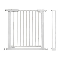 Baby Safety Guard Door Fence - Sturdy Steel Gate for Child & Pet Protection (75cm x 82cm)