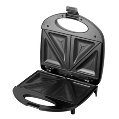 2 Slice Sandwich Maker – Stainless Steel | Non-Stick, Lockable Lid, 850W