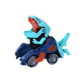 🦖 Dinosaurs Are Coming Deformation Car – Transforming Dino Car Toy with Lights & Music (For Ages 3+)