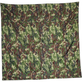 Camping Tarp Tent Footprint - Durable Waterproof Oxford Cloth Ground Sheet - Multifunctional Hiking, Backpacking & Picnic Mat - Portable Sun Shelter & Hammock Cover (Jungle Camo 1.5x2m)