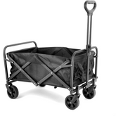 Collapsible Heavy Duty Outdoor Camping Storage Trolley – Folding Utility Wagon for Camping, Beach, Sports & More