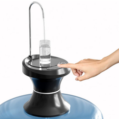 Automatic Electric Water Dispenser Pump for 5 Gallon Jugs – USB Rechargeable, BPA-Free, Portable with Tray for Home, Office & Outdoor Use