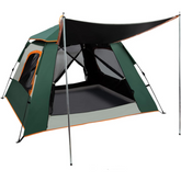 3-4 Person Pop Up Camping Tent – Waterproof, Windproof & UV-Protected Instant Family Tent for Hiking, Mountaineering & Outdoor Adventures