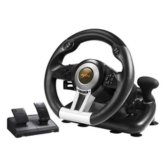 🕹️ Gaming Steering Wheel 270°-900° with Pedals & Gear Shifter – Compatible with PC, PS4, Xbox One & More