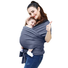 Baby Sling Stretchy Wrap Carrier – Comfortable, Hands-Free Babywearing