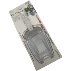 YD-423533 Small Plastic Kitchen Scoop (Set of 3) – 1 Tablespoon Measuring Scoop for Ice, Flour, Spices & More