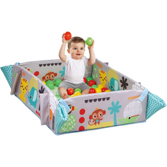 5-in-1 Activity Gym and Ball Pit for Babies - Safe, Fun, and Educational Play Space