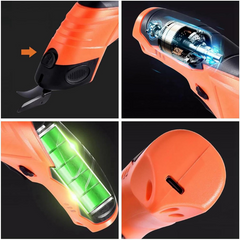 Electric Fabric Scissors – Heavy-Duty Cordless Cutter for Fabric, Paper, Cardboard & Carpet