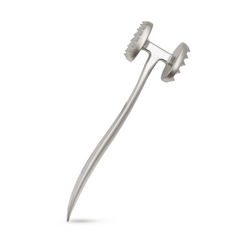 Durable Dual-Sided Meat Tenderizer Hammer – YD437783 1639 Matte Aluminum Mallet for Tenderizing, Flattening & Kitchen Prep