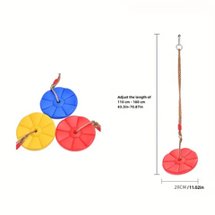 Multi-Functional Indoor & Outdoor Swing Set for Kids – Climbing Frame, Rope Ladder & Rings