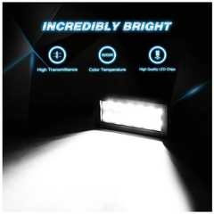 7'' 36W LED Irradiation Light Bar – Off-Road Vehicle LED Work Light for Enhanced Night Visibility