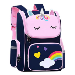 Stylish & Spacious Novelty Kids School Backpack – 17" Ergonomic Oxford Bag