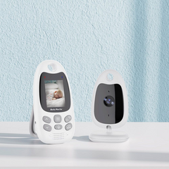 2.0" Video Baby Monitor with Audio & Night Vision | Long-Range & Two-Way Talk
