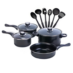 12-Piece Nonstick Cookware Set – Durable, Stylish, and Safe for Everyday Cooking