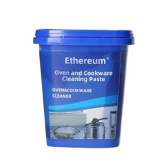 Powerful Oven and Cookware Cleaning Paste – Multi-Purpose Grease & Rust Remover for Stainless Steel, Enamel, and Porcelain