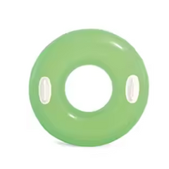 HI-GLOSS Inflatable Swim Ring – 76cm Durable PVC Float Tube for Pool & Lake