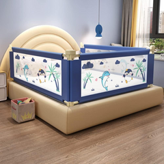 Collapsible Baby Side Bed Rail Guard for Kids - Universal Compatibility, Premium Safety & Easy Swing-Down Access
