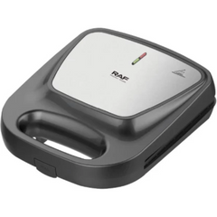 Mini Donut Maker Machine – Non-Stick Electric Waffle & Dessert Maker with Timer & Overheat Protection – 1400W Stainless Steel, Black