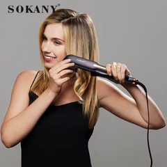 Professional Hair Straightener SK-993 – Wet & Dry Ceramic Flat Iron (Up to 750°F)