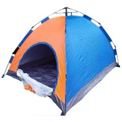 One-Minute Pop-Up Tent for 3-4 People – Quick Setup, Waterproof & Lightweight for Camping & Outdoor Adventures