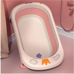 Large Foldable Baby Bathtub | Warm, Safe, and Comfortable for Newborns and Toddlers
