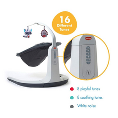 2-in-1 Electric Baby Swing & Bounce Chair – Soothing Rocker with Music & Vibration