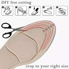 Heel Cushion Inserts & Shoe Pads for Women – Non-Slip Sponge Heel Grips | Soft Polyurethane Foam Insoles for Foot Pain Relief & Comfort