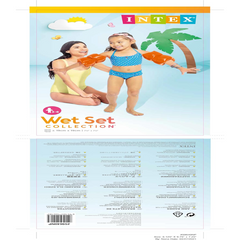 Inflatable Kids' Armbands – Orange | Swimming Floaties for 3-6 Years | Safe & Durable