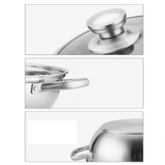 3 Piece Multifunctional Stainless Steel Steam Basin Drainer