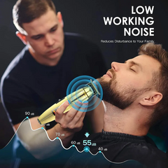 Hair Clipper Travel Trimmer – LED Display | Cordless, Sharp Ceramic Blades & Long Battery Life