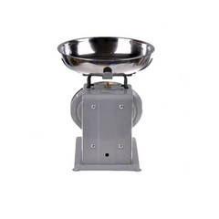 10KG Stainless Steel Analog Kitchen Scale – Heavy Duty Disc Spring Weighing Scale (YD447348)