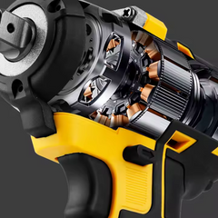 DW 21V MAX Brushless Cordless Impact Wrench – 1/2" Hog Ring Anvil, 350Nm High Torque, Dual Battery Kit