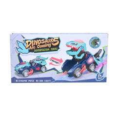 🦖 Dinosaurs Are Coming Deformation Car – Transforming Dino Car Toy with Lights & Music (For Ages 3+)
