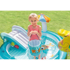 Gator Play Centre – Inflatable Kids Water Play Pool with Slide, Sprayer & Fun Accessories
